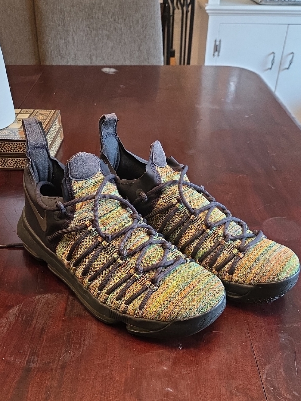 Nike Zoom KD 9 Elite Limited 'Multi-Color Black Wolf Grey' 